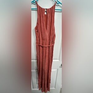 Elegant Rust Jumpsuit